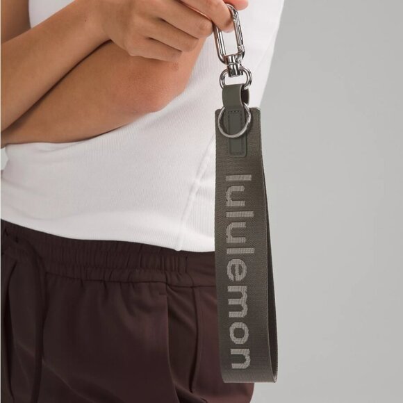 Lululemon Never Lost Keychain Grey Sage/White Opal (NWT) - Picture 4 of 7